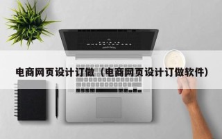 桦甸电商网页设计订做（电商网页设计订做软件）